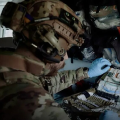 Поранені військові в зоні конфлікту