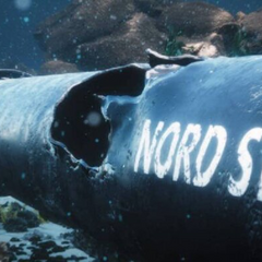 Блокада газопровода на фото