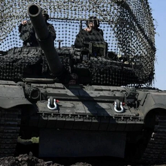 Карта боевых действий на территории Украины