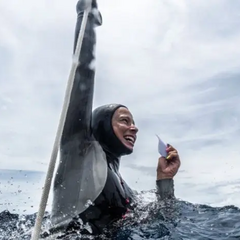 Украинка Жаркова - чемпионка мира по фридайвингу