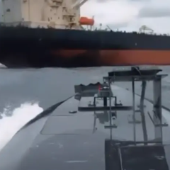 Дрон поразил танкер в Черном море
