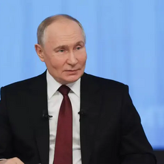 Изображение Путина с подписью