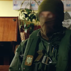 Украинский пилот на реактивном самолете