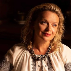 Ірма Вітовська в госпіталі