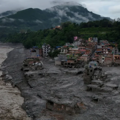 Nepal glacier and the danger