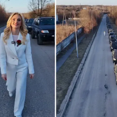 Iryna Fedishyn donated 400 vehicles to the Armed Forces: funds from charity tour