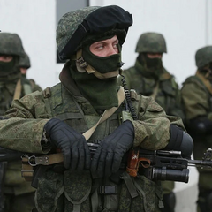 Російські військові на фронті