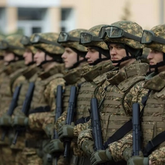 Воины во время прохождения ВЛК