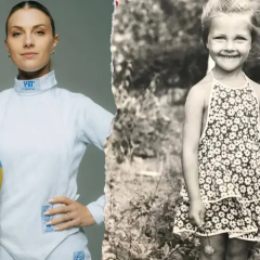 Olga Harlan and Italian fencer become parents