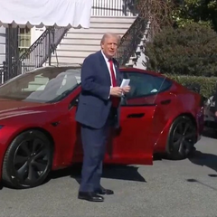 Трамп підтримав Маска та нову Tesla