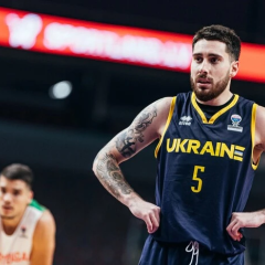 Lineup of Ukraine's National Basketball Team