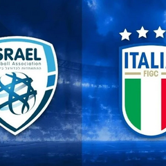 Drones, dog handlers, and bomb disposal experts during the Italy – Israel game