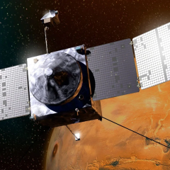 NASA завершила миссию MAVEN на Марсе