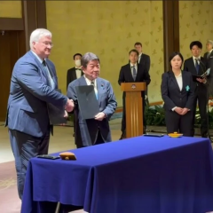 Signing agreement on scholarships Ukraine-Japan