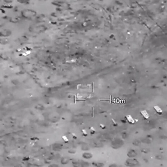 Воїни ЗСУ атакують російський полігон