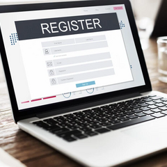 Під час перегляду реєстраційних даних