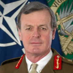 Ukrainian Armed Forces logo and international expert council ARES