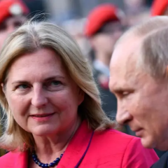 Фото бывшей министерки Австрии