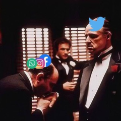 Зображення двох людей засмічених Facebook мемами