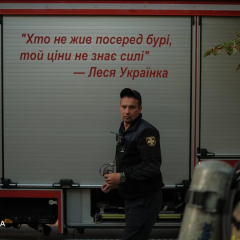 Victims of ballistic attack in Kyiv