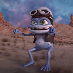 Жабеня Crazy Frog грає музику