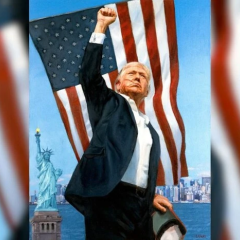 Портрет Путіна для Трампа