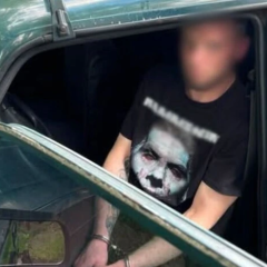 Задержание похитителя автомобиля в Киеве