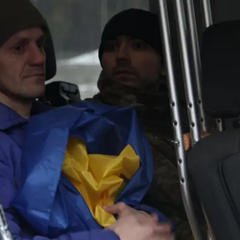 Освобожденные украинские пленные 15 января