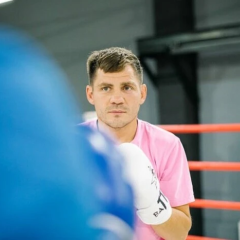 Boxer Berinchyk is getting ready for the fight