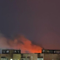 Ударные БПЛА над заводом «Трансмаш» в Луганске