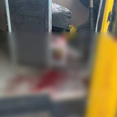 Російський дрон атакує автобус у Краматорську