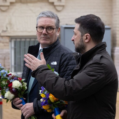 Встреча Зеленского с премьер-министром Великобритании