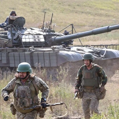 Карта боевых действий в Украине