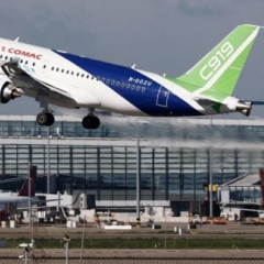 Первый полет C919-600 на высокогорном аэродроме
