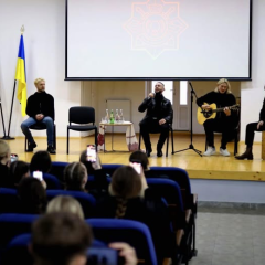 Taras Topolia with future defenders and performance