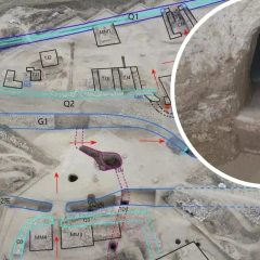 Archaeologists explore secret tunnels in China