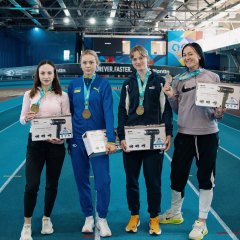 Kyiv 4x400m relay at Ukrainian championship
