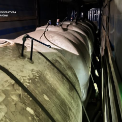 Illegal alcohol production workshop in Kyiv
