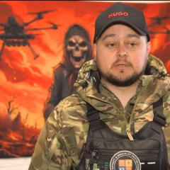 Ukrainian military Kokos in the photo