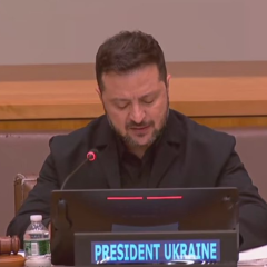 Zelensky at the Sixth Crimean Platform Summit in New York