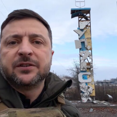 Зеленський вітає військових в Україні