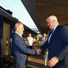 Kyiv Talks Ahead: Azerbaijan's Top Diplomat Touches Down in Ukraine to Meet Andrii Sybiha