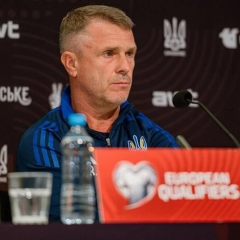 Ukrainian national team with foreign coach