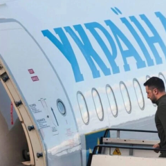 Зображення аеропорту з політичними аспектами від МЗС