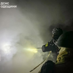 Пожары и разрушения в результате атаки России