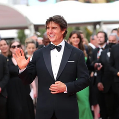 Том Круз с Золотой пальмовой веткой