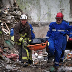 Спасательные работы в Киеве, заявления Путина