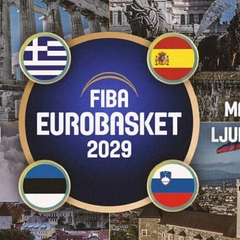 Логотип Евробаскета 2029 года