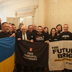 Ветерани ДТЕК зустрілися з Борисом Джонсоном