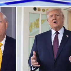 Trump lost his voice during the conversation